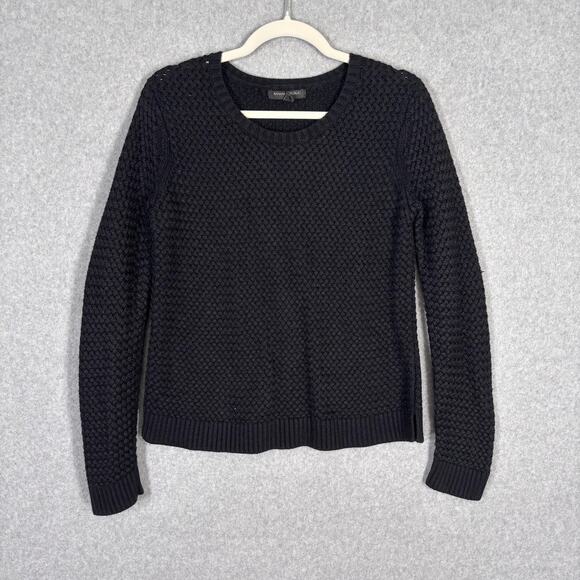 Banana Republic Sweater Medium Textured Chunky Heritage Minimalist Quiet Luxury - Picture 1 of 10